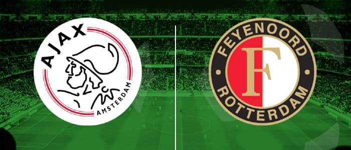 nicht pack mesh Ajax - Feyenoord actie Unibet: zet €1 in op je favoriet en win €100!
